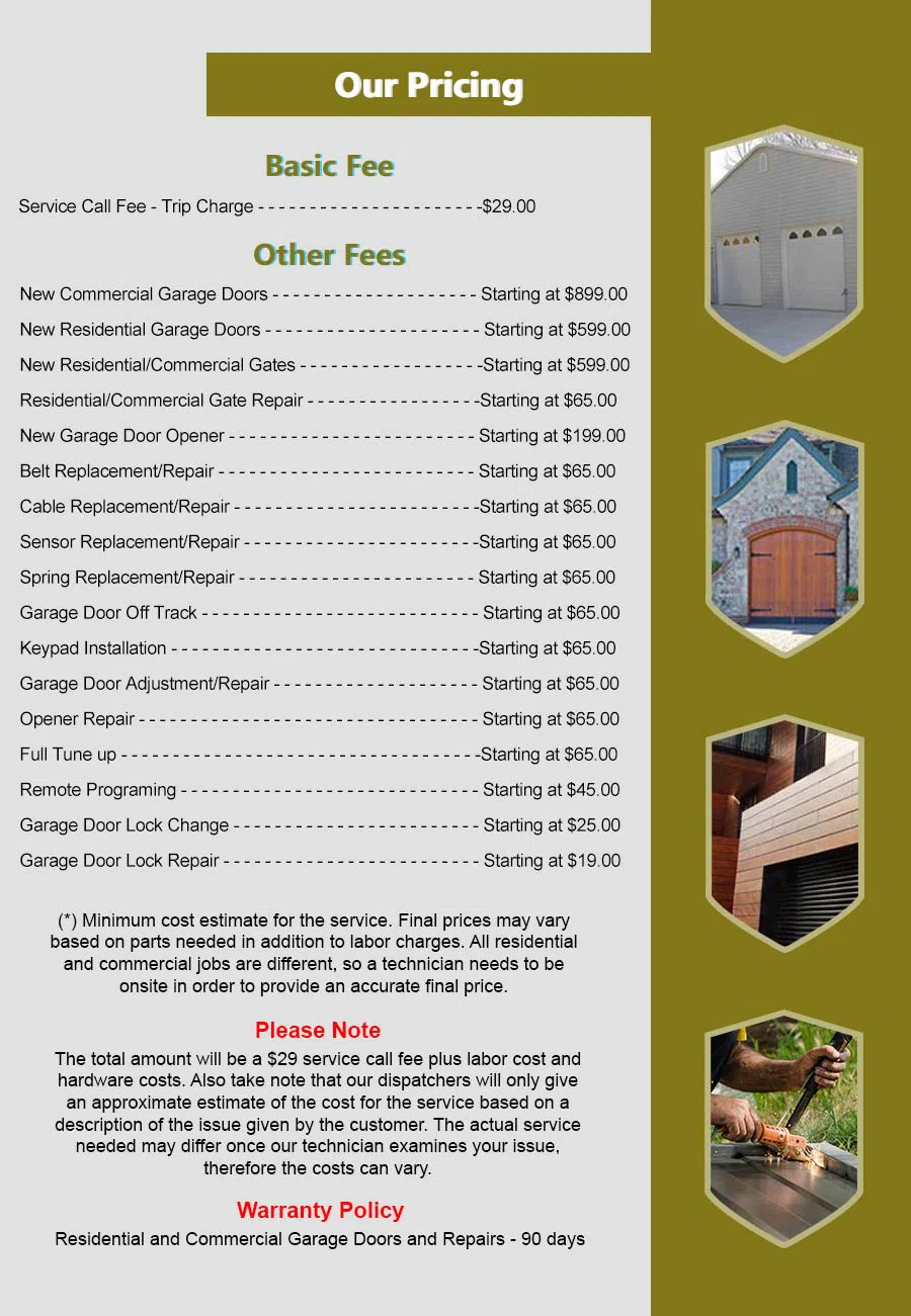 HighTech Garage Doors Houston, TX 713-401-1939