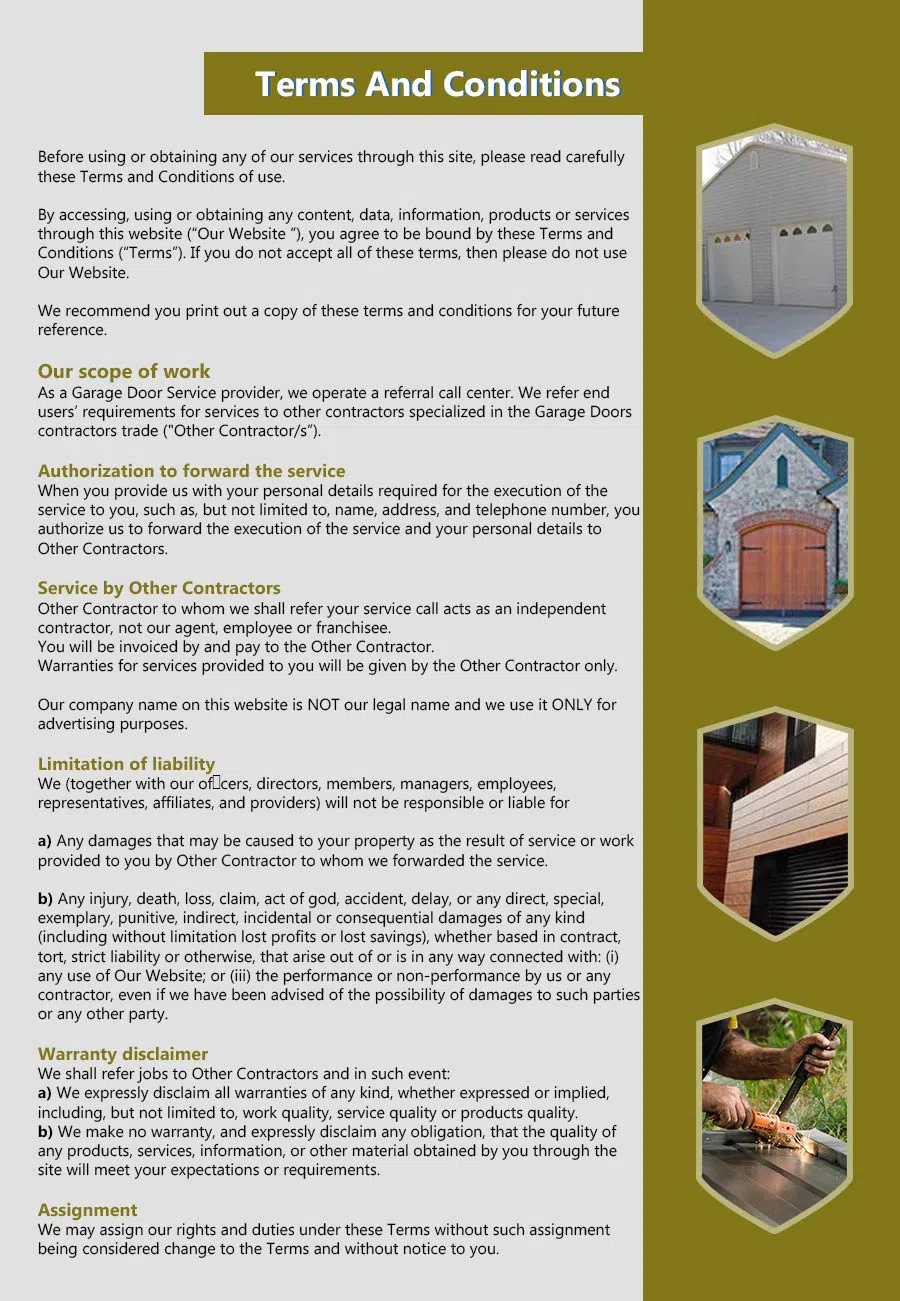 HighTech Garage Doors Houston, TX 713-401-1939